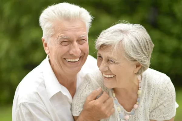 Older couple in love — Stock Photo, Image