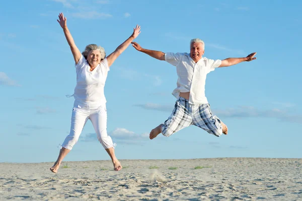 Loving mature couple Stock Image