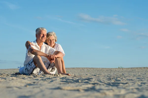 Amante casal sênior — Fotografia de Stock