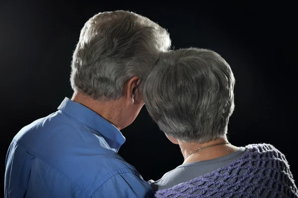 Retrato de casal mais velho — Fotografia de Stock