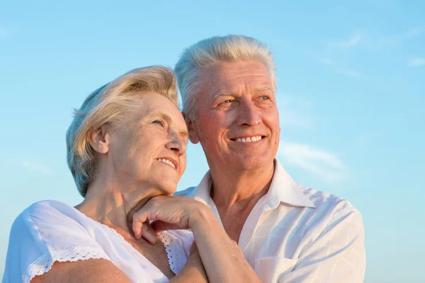 Couple heureux âgé — Photo