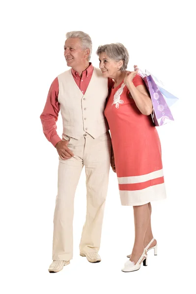 Portret szczęśliwa para w średnim wieku spędzać czas razem — Zdjęcie stockowe