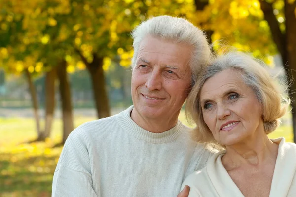 Feliz pareja de ancianos —  Fotos de Stock