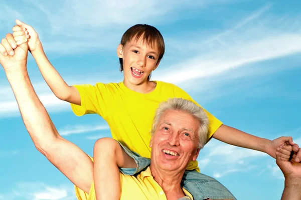 Honigfamilie im Freien — Stockfoto