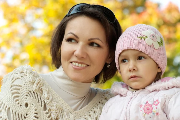 Nice mother and a little girl — Stock Photo, Image