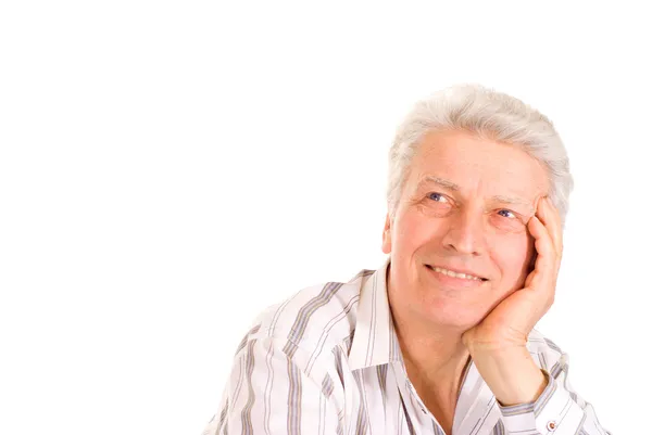 Noble elderly male — Stock Photo, Image