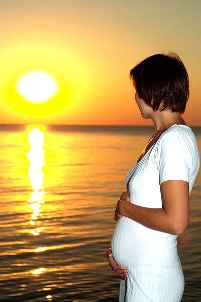 Gorgeous pregnant woman — Stock Photo, Image