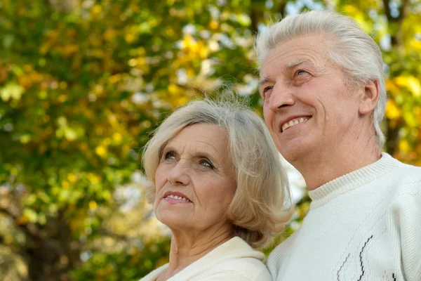 Bonita pareja de edad — Foto de Stock