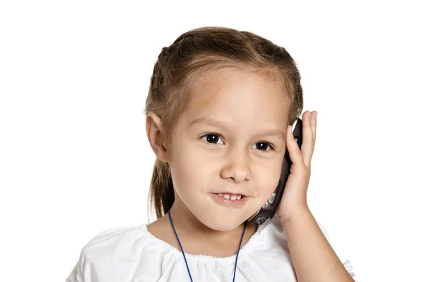 Emotional little girl — Stock Photo, Image