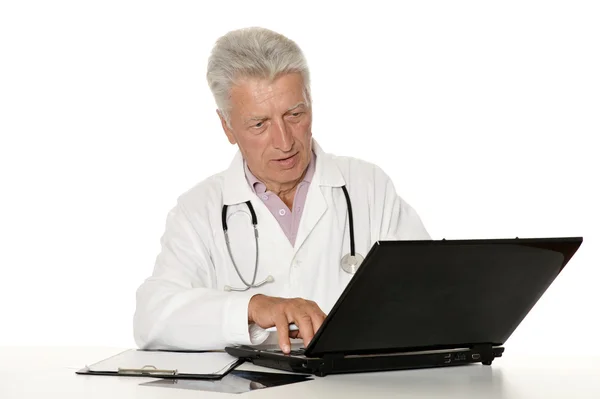 Portrait of medical doctor at work — Stock Photo, Image