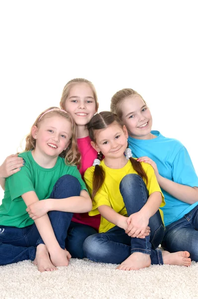 Group funny children — Stock Photo, Image