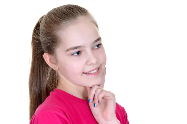 Portrait of a cute girl — Stock Photo, Image