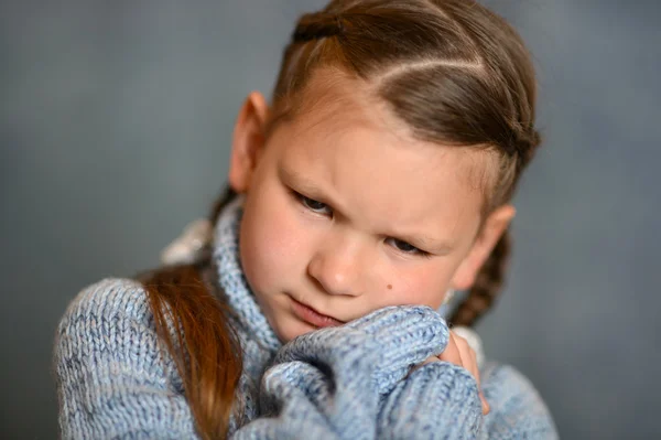 Söt liten flicka — Stockfoto