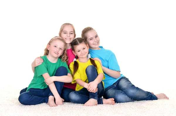 Group funny children — Stock Photo, Image