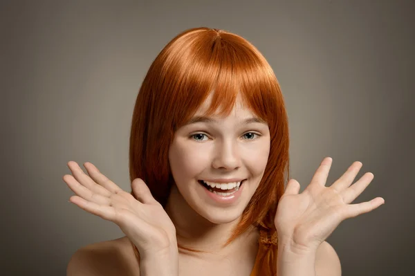 Charismatic young girl — Stock Photo, Image