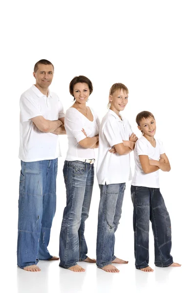 Familia feliz —  Fotos de Stock