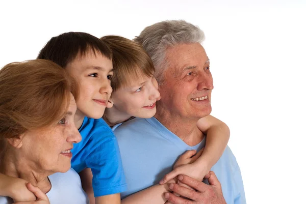 Fina familj att ha en bra fritid — Stockfoto