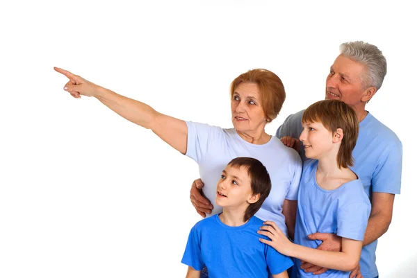 Happy family having a good leisure time — Stock Photo, Image