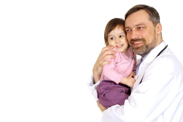 Nice doc in his office — Stock Photo, Image