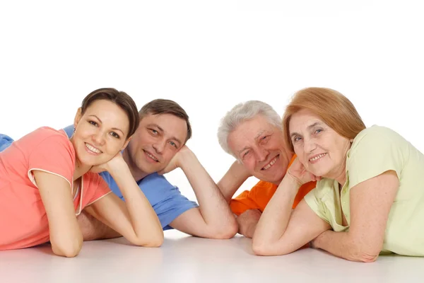 Top famiglia divertirsi — Foto Stock