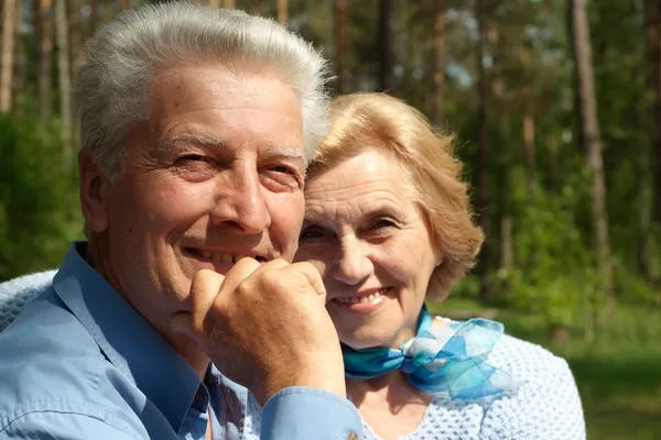 Fine old people — Stock Photo, Image
