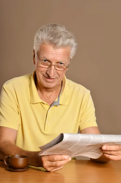 Portrait of a senior man — Stock Photo, Image