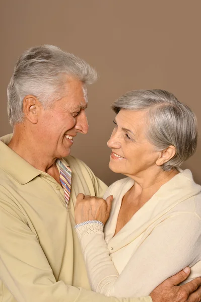 Pareja mayor feliz — Foto de Stock