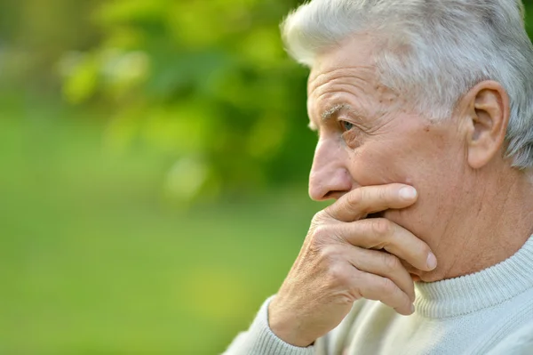 Portrait of senior man — Stock Photo, Image