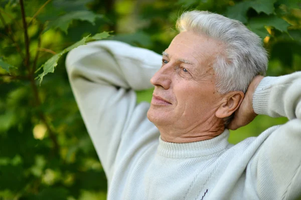 Portrait of senior man — Stock Photo, Image