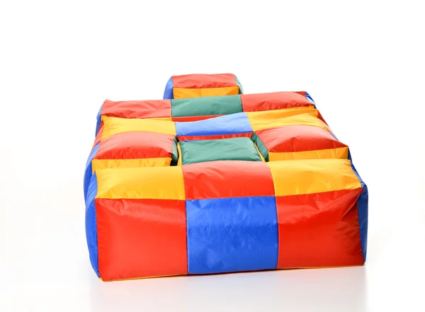 Цветные подушки — стоковое фото