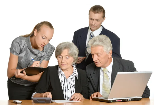 Business people at work Royalty Free Stock Images