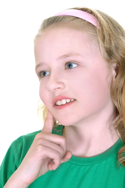 Retrato de uma menina bonito — Fotografia de Stock