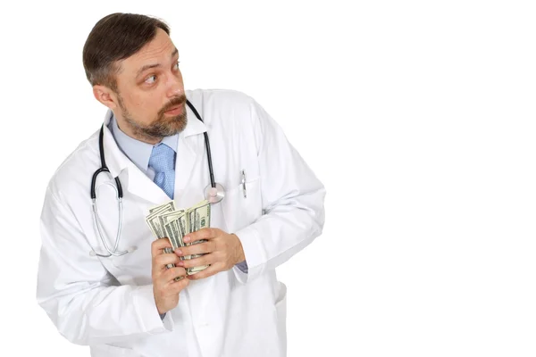 Superb doctor in his office — Stock Photo, Image