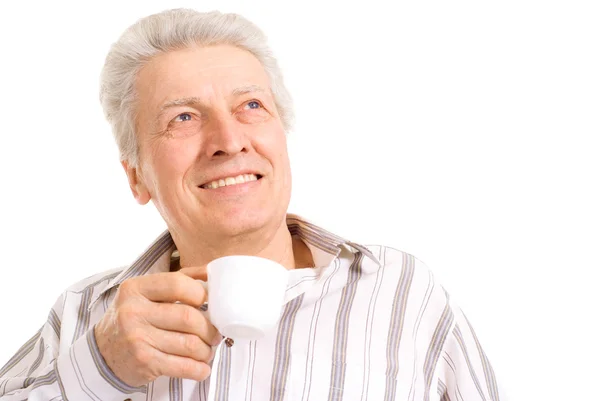 Tops old man — Stock Photo, Image