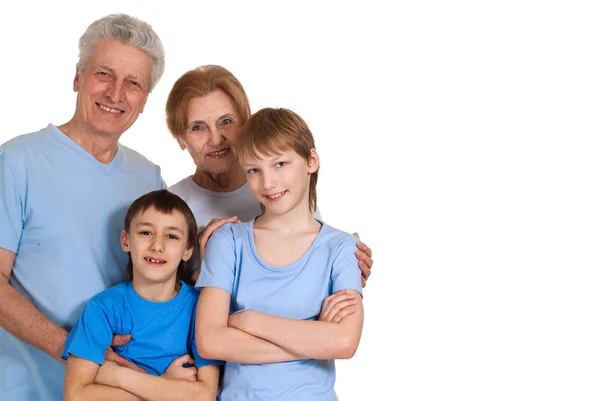 Sweet family having a good leisure time — Stock Photo, Image