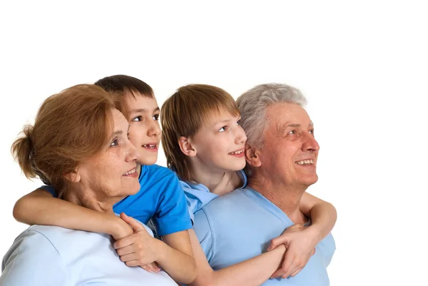 Interesting family having a good leisure time — Stock Photo, Image