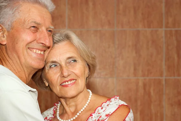 Elég idős házaspár együtt — Stock Fotó