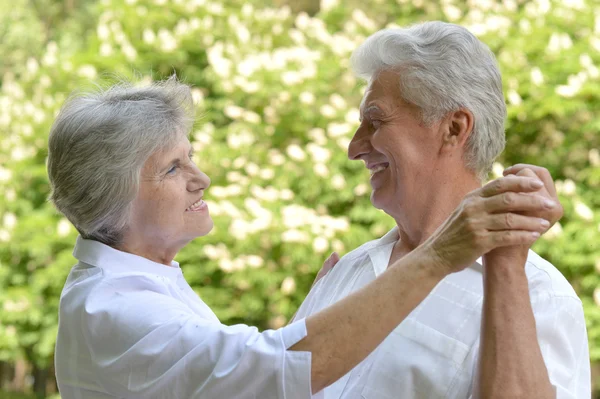 Happy older couple — Stock Photo, Image