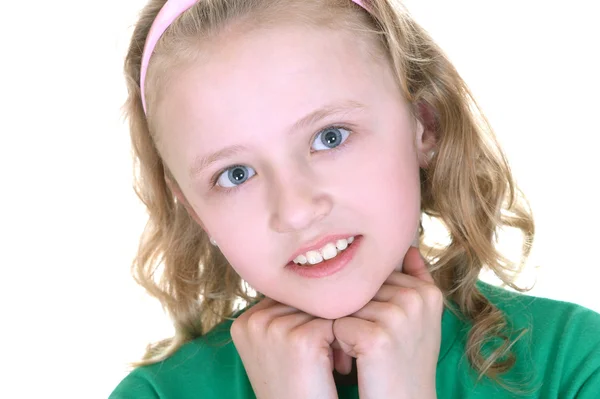 Retrato de uma menina bonito — Fotografia de Stock