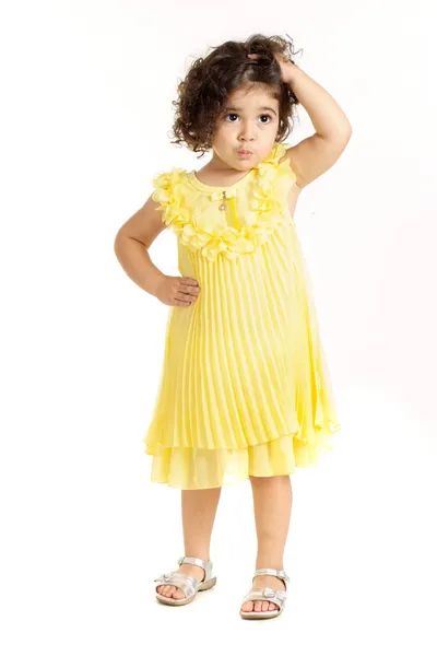 Little girl posing — Stock Photo, Image