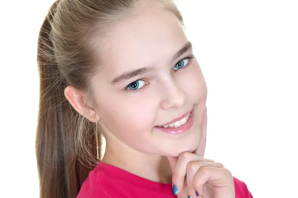 Portrait of a cute girl — Stock Photo, Image