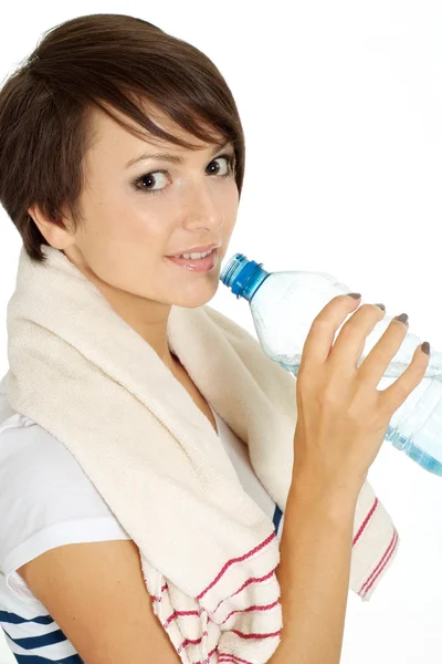 Superb girl at the gym — Stock Photo, Image