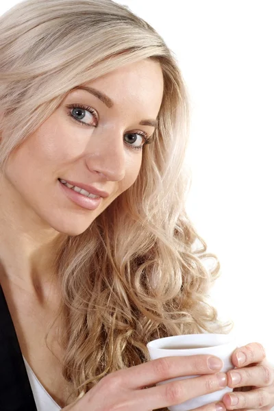 Charming businesswoman in office — Stock Photo, Image