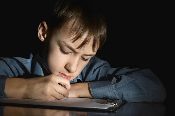 Upset little boy — Stock Photo, Image