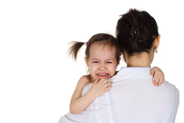 Kinderarzt mit Mädchen — Stockfoto