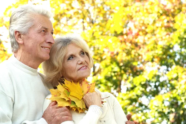 Portrait d'un beau vieux couple — Photo