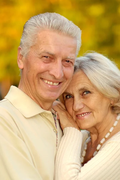 Très beau vieux couple — Photo