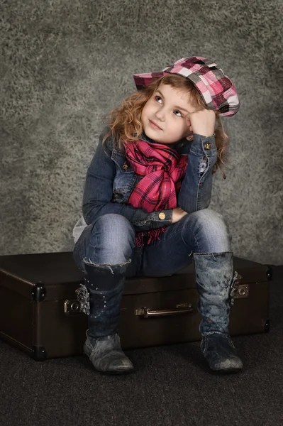 Retrato de uma menina bonito — Fotografia de Stock