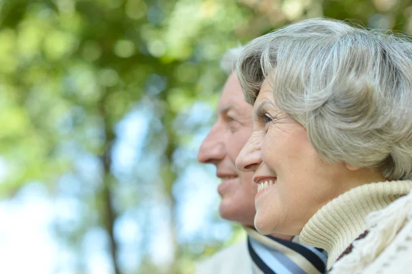 Feliz pareja de ancianos — Foto de Stock