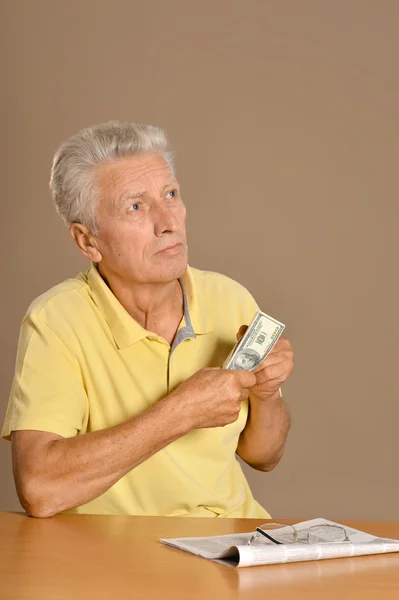 Älterer Mann — Stockfoto